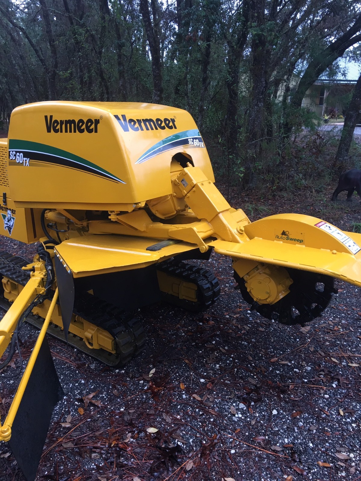 stump grinder Vermeer SC60TX
