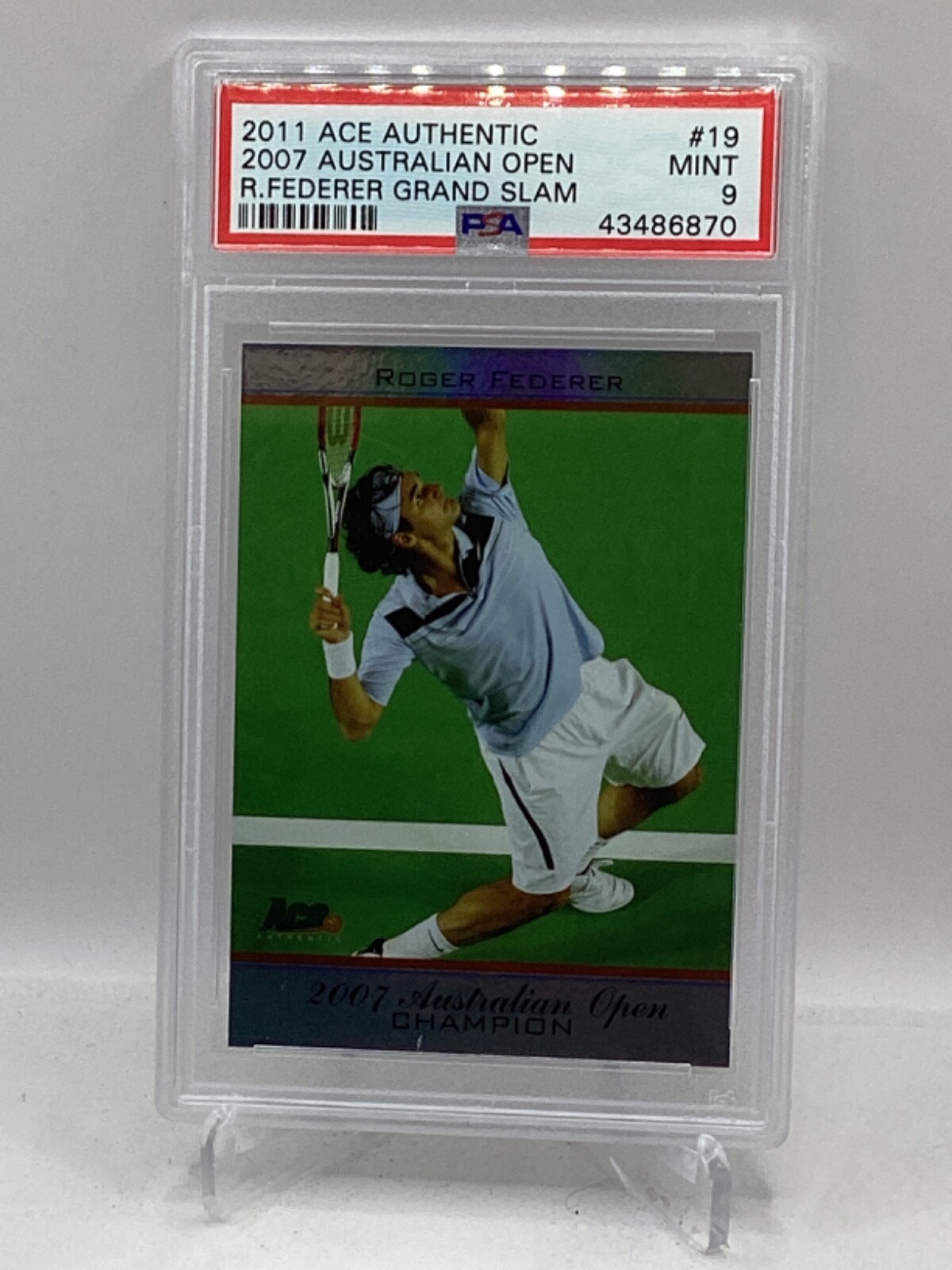 その他 2011 AceAuthentic Roger Federer Card Set 2011 ACE AUTHENTIC ROGER FEDERER #8 US OPEN 2004 GRAND SLAM