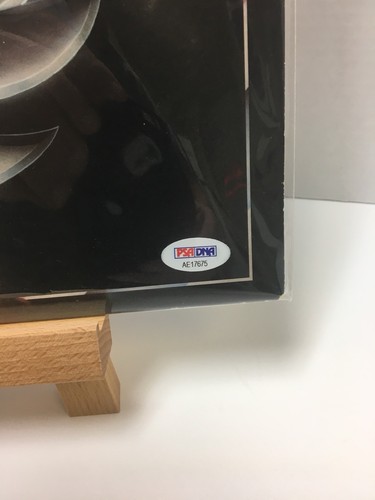 HANK WILLIAMS JR. SIGNED MAN OF STEEL LP COA PSA HOLOGRAM !!!