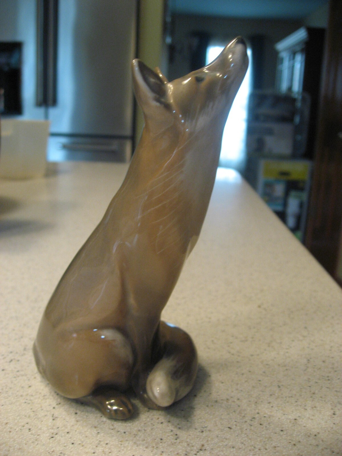 キツネ　Fox　＃1475　★ロイヤルコペンハーゲン　デンマーク　ヴィンテージ Antique Royal Copenhagen Fox Porcelain Figurine #1475