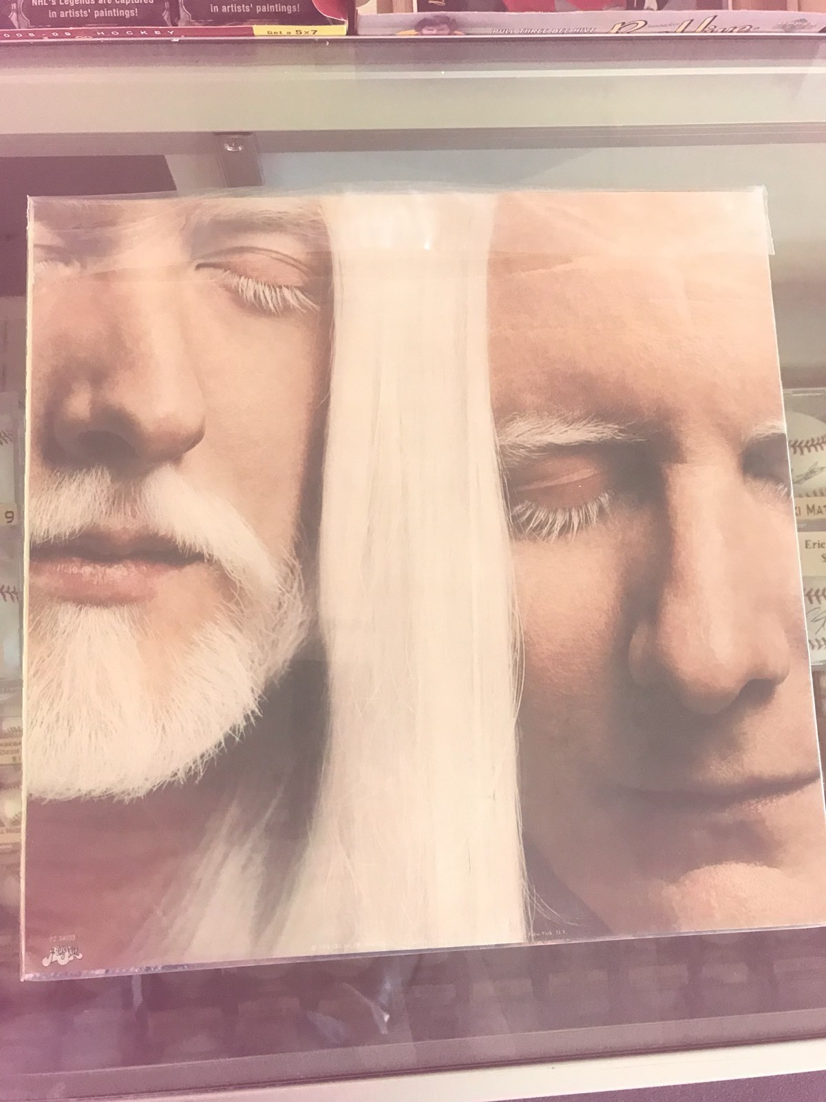 Edgar Winter autographed album Together In Person