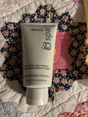 Beauticontrol Spa Detox Clay Masque Detoxifying  5.7oz New