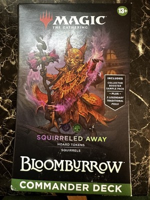 Bloomburrow Commander Deck - Squirreled Away - Magic the Gathering MTG SEALED