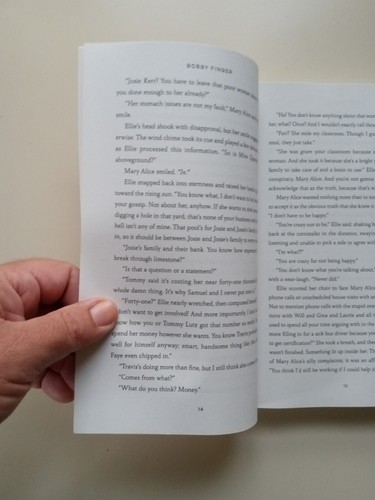 The Old Place By Bobby Finger Paperback Uncorrected Proof SEE PHOTOS 