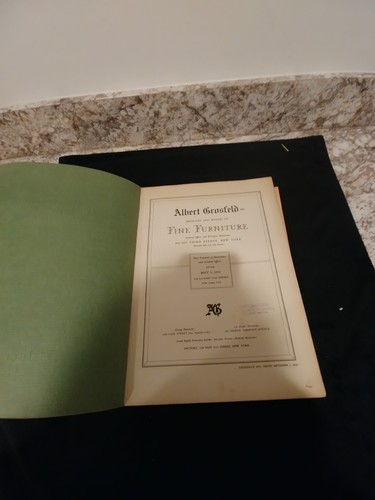 Albert Grosfeld Co. New York Fine FURNITURE orig 1931 Catalog