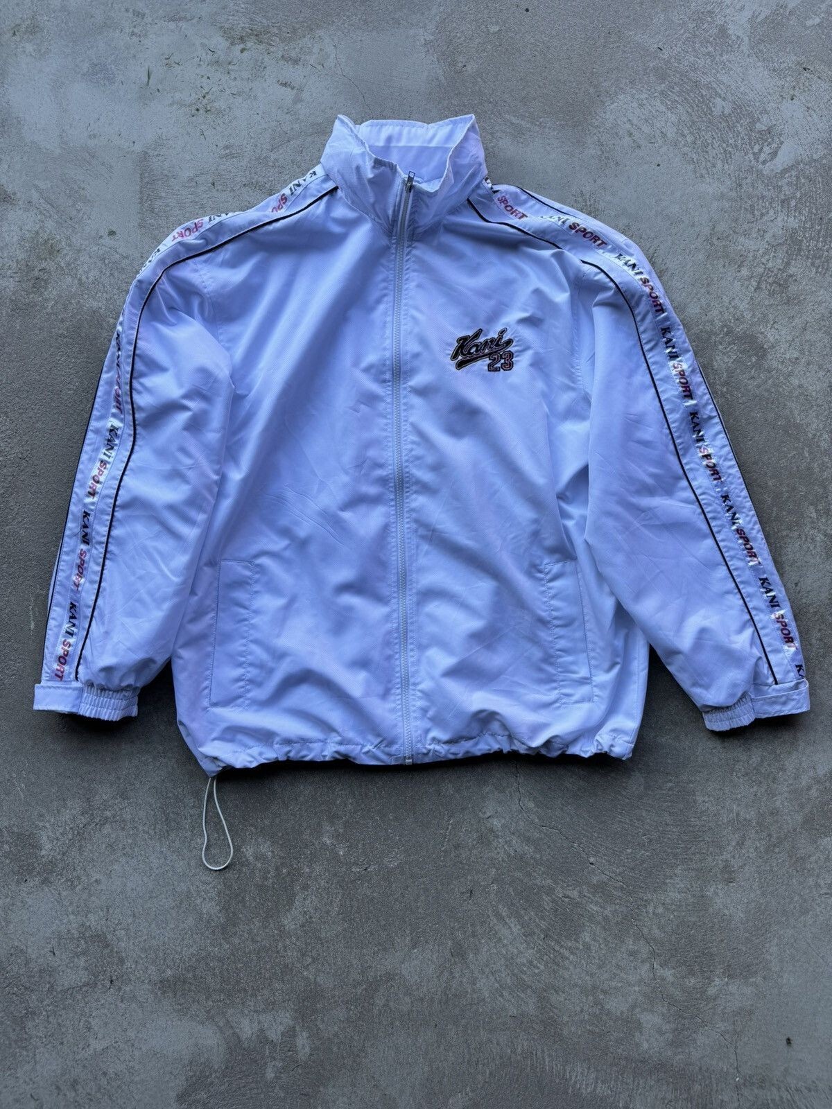 Karl Kani Vintage 90s Nylon Track Jacket Rap Rare | eBay