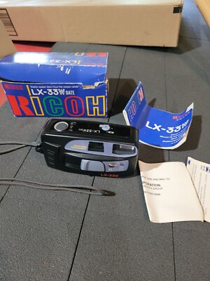 Ricoh LX-33W Date 35mm Point & Shoot Film Camera