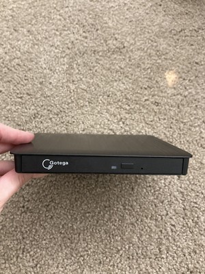 Gotega Portable External DVD (R/RW) CD ROM ODD & HDD Device