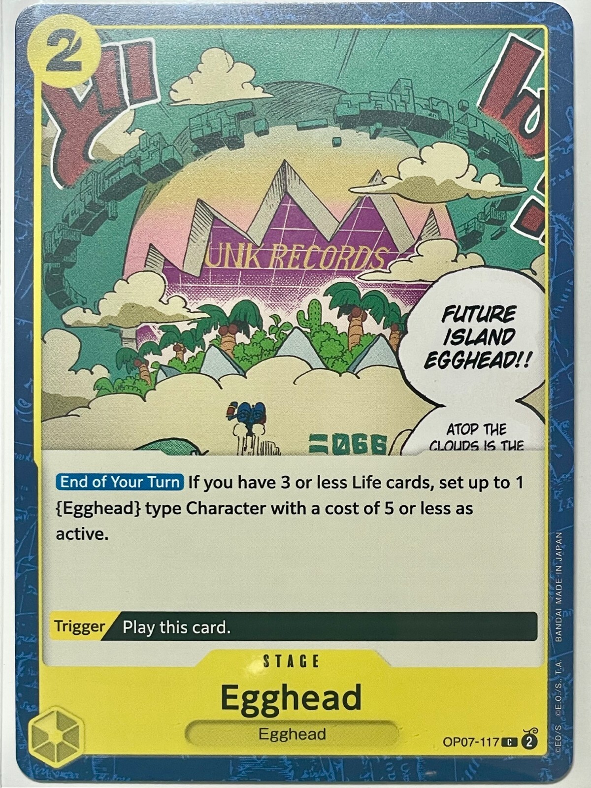 One Piece CCG - Egghead - 500 Years in the Future OP07-117
