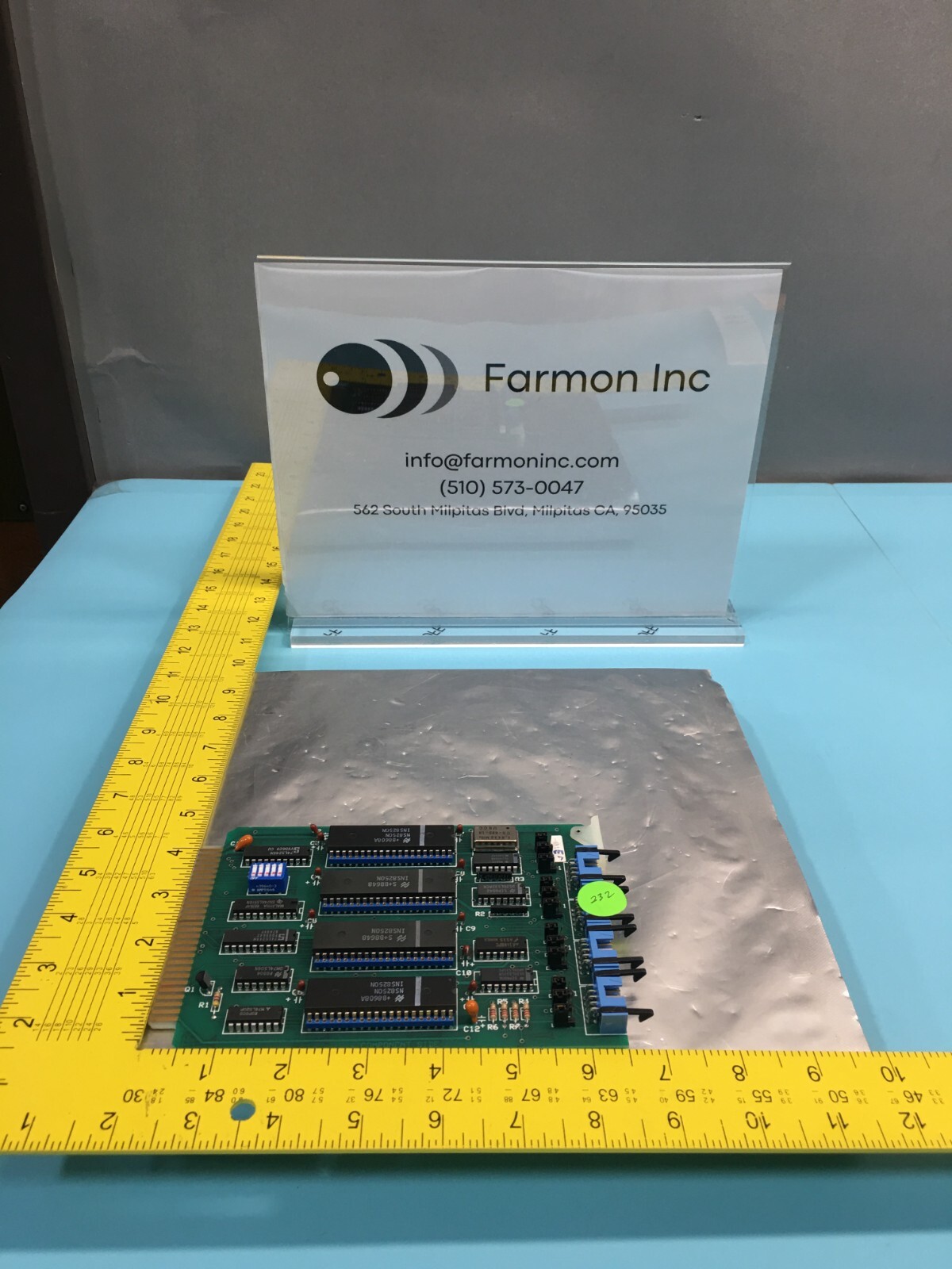 Semitool 14837-01 Board Assy, Serial, 4 Channel, PCB, 125913 Semitool 14837-01 Board Assy, Serial, 4 Channel, PCB, 125913