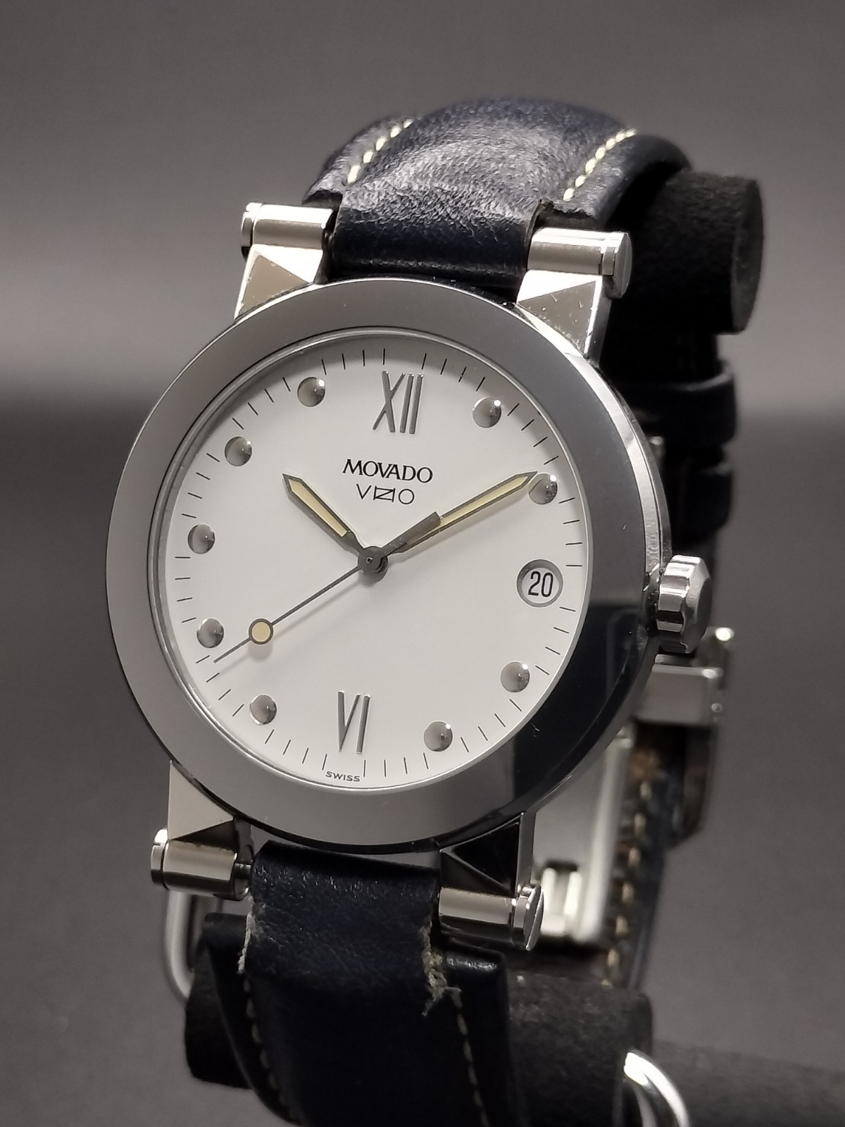 MOVADO VIZIO 83 C2 878 men's watch, quartz working item | eBay