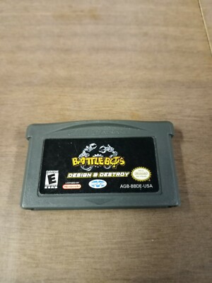 Battle Bots Design and Destroy NINTENDO Gameboy Advance 