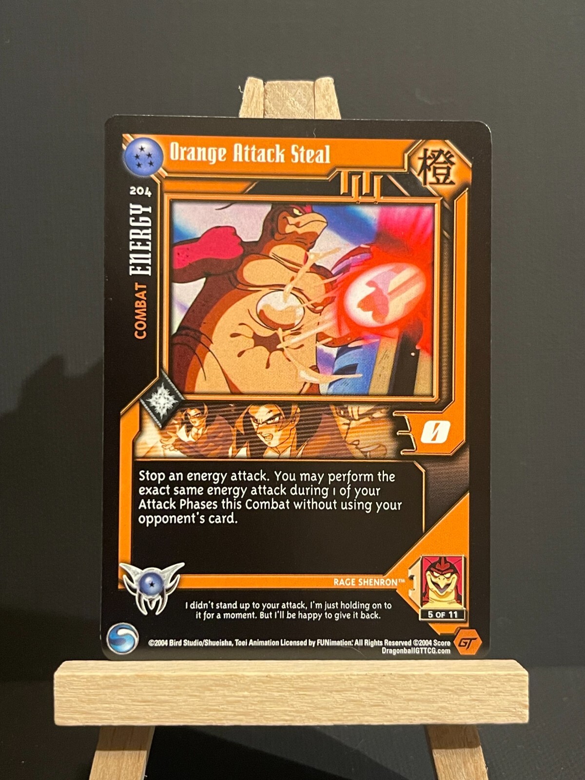 ドラゴンボール - kazutann Dragon Ball GT TCG Orange Attack Steal 204 SDS Limited Rare