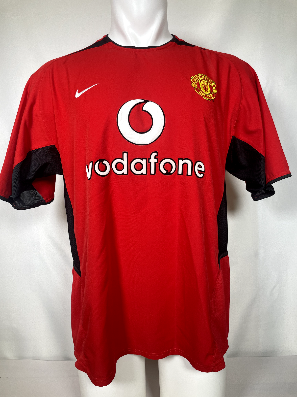 ウェア Manchester United Vodafone Nike CR7 Manchester United Vodafone Nike 90 Red long sleeve jersey