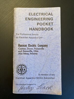 Electrical Engineering Pocket Handbook - Published by EASA - 64 Pages EUC