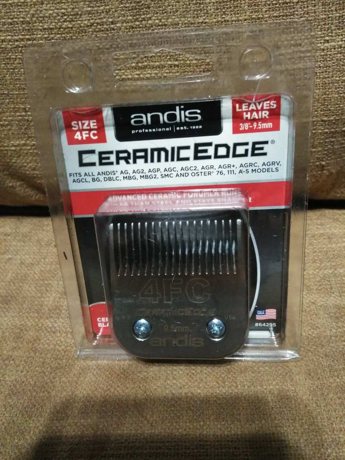 Brand New Andis Ceramic Edge Blade 4FC #64295 Free US Shipping New In Package