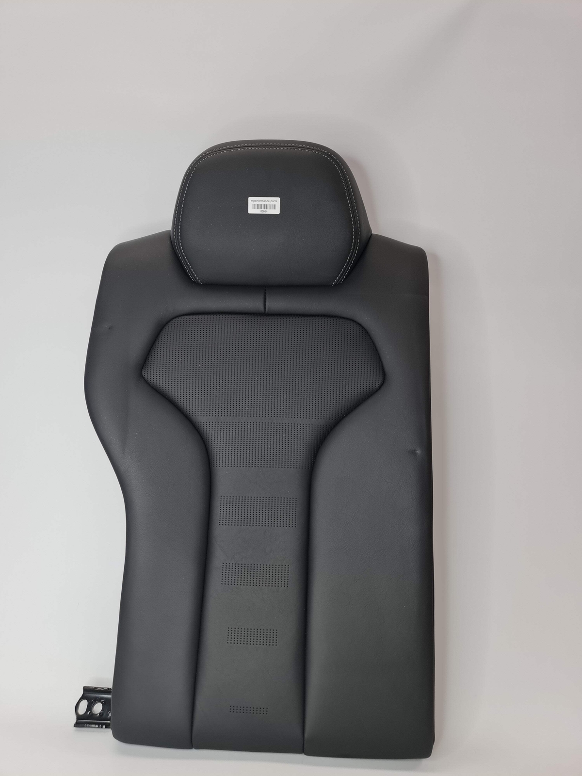 0 Seat BMW F80 M3 Black Leather Rear Back Backrest Right image 4