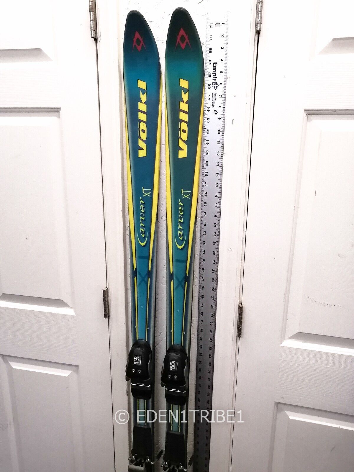 Volkl Carver XT 198cm Downhill Skis with Marker Twincam Volkl Carver XT 198cm Downhill Skis with Marker Twincam
