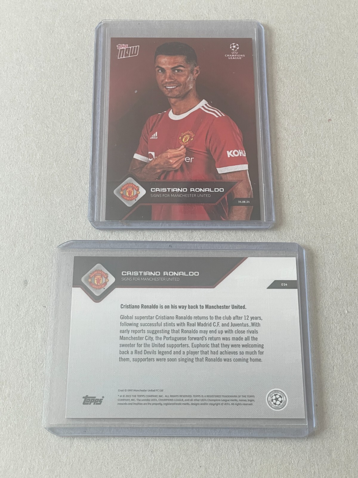 その他 PSA10 20-21 TOPPS UCL JAPAN /75 RONALDO PSA10 20-21 TOPPS UCL JAPAN /75 RONALDO