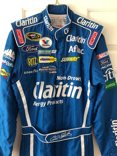RARE Carl Edwards NASCAR Race Used Suit Driver Suit 2009 Talledega #99