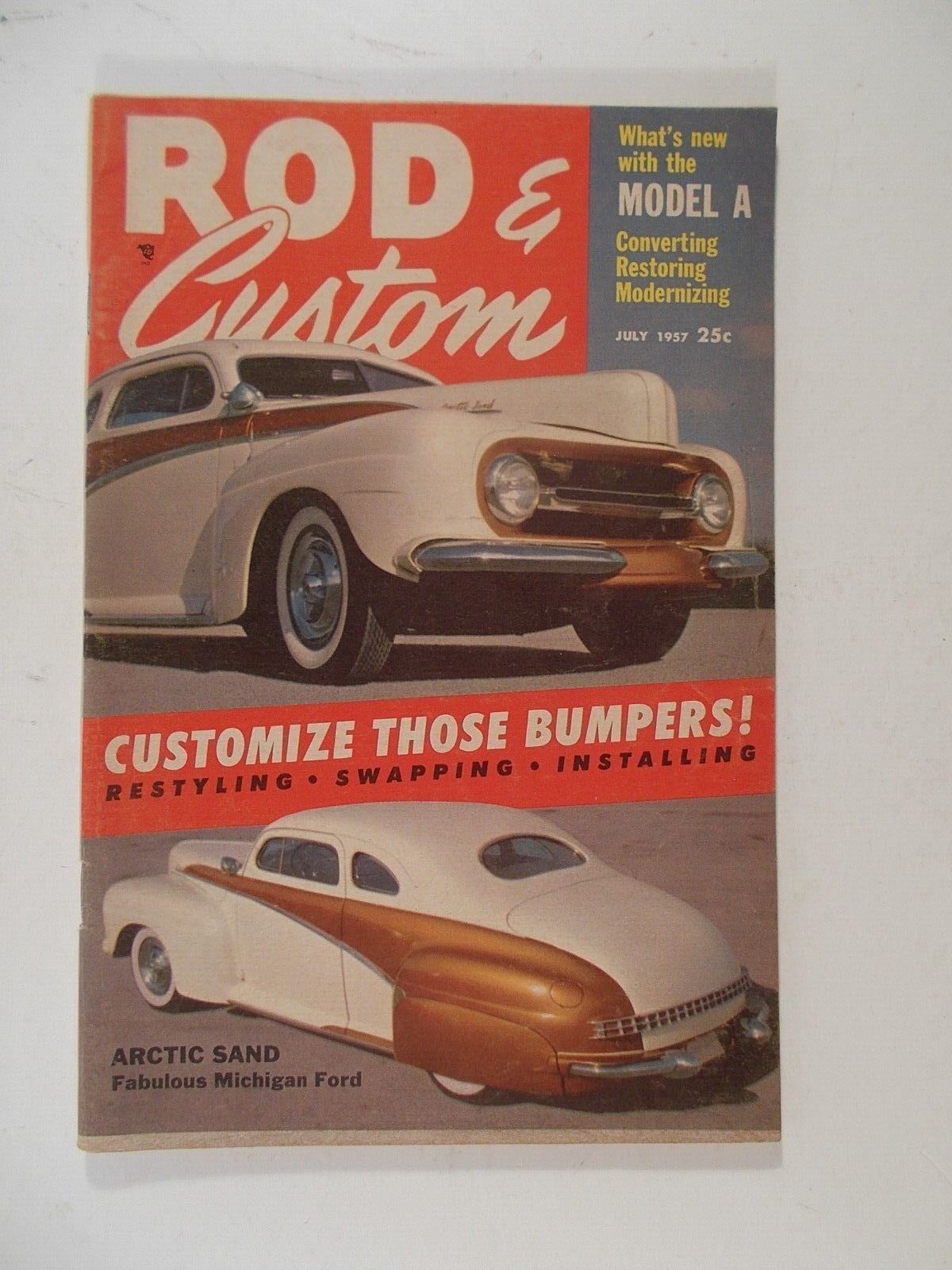 July 1957 Rod & Custom Car Magazine | eBay