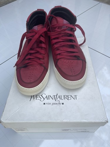 Yves Saint Laurent Men Shoes Size 42+ , 9.5 Us Red Al 271650