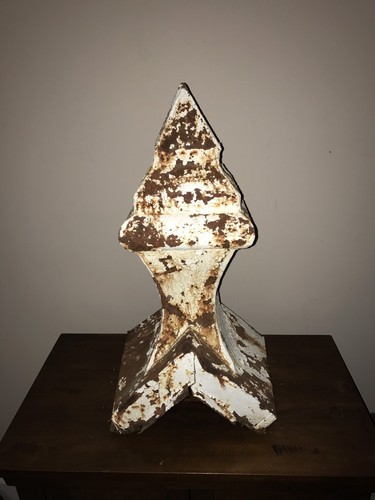 Antique Cupola Finial Architectural Salvage 1800s Cap Roof Victorian Ornament