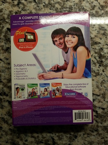 Advantage Math, Grades 6-12 (PC and MAC) ** New**