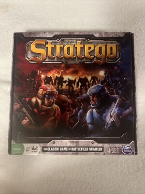 Stratego 50th Year Anniversary Board Game Hasbro Complete 2011 Clean & Complete