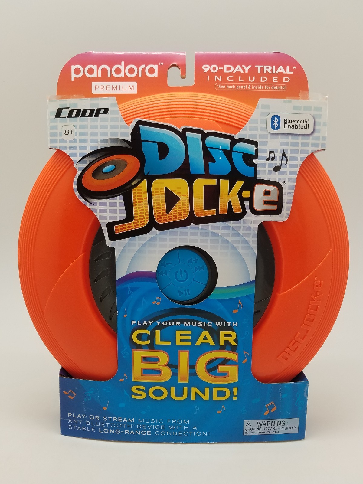 Tucker International Disc Jock-E Flying Disc Frisbee Bluetooth Speaker Music