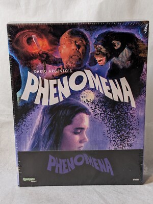 PHENOMENA 4K UHD Limited Edition Blu-ray OOP Box Set Dario Argento NEW  SYNAPSE