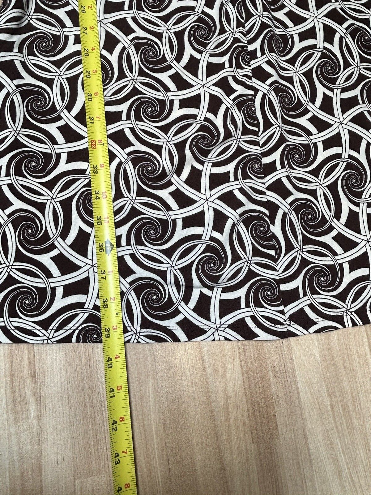 Lady Hathaway Golf Dress Womens 14 Athletic Brown Geometric Twist Front Tennis