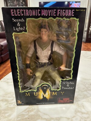 1998 Toy Island The Mummy Rick O'Connell Action Figure RARE New In Box 12''