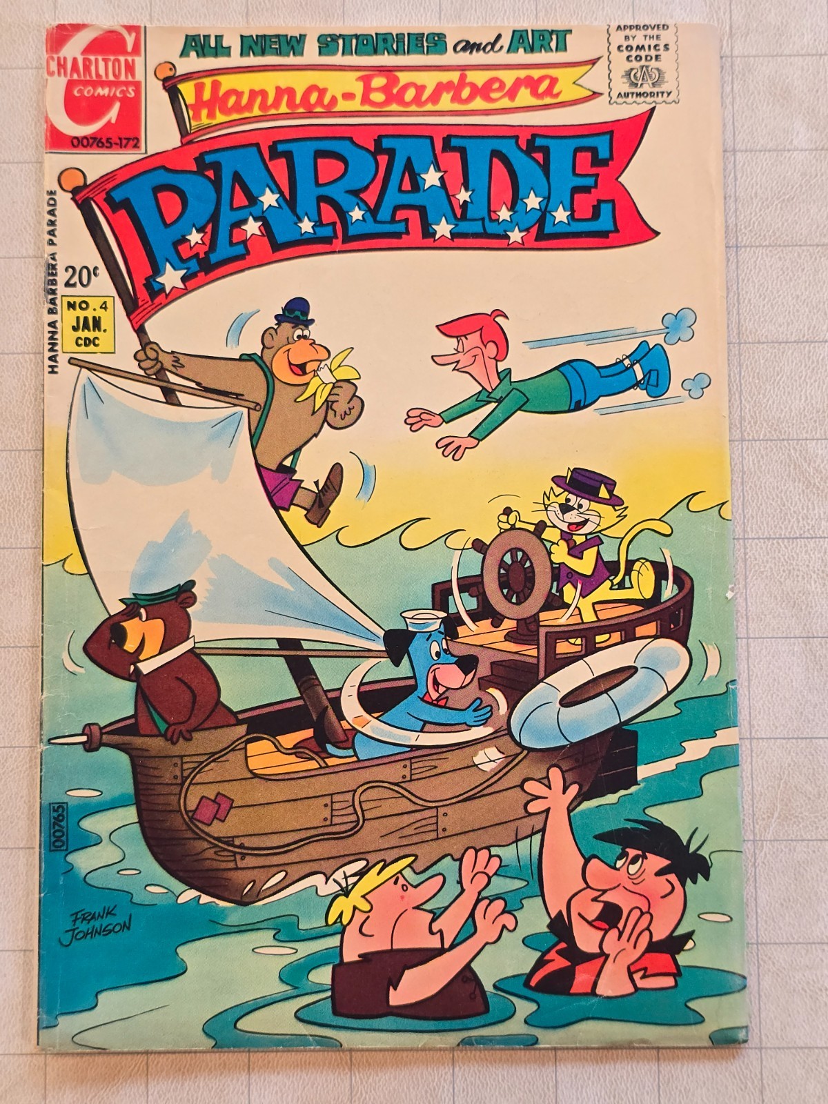 Hanna Barbera Parade #4 Charlton Comic Book 1972