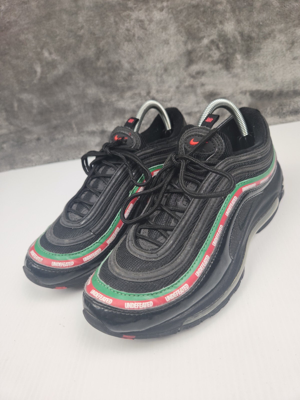 靴 JessyNIKE AIR MAX 97/undefeated 26.5 Nike Air Max 97 OG x Undefeated Black 2017 Us8 Eshay Shoes