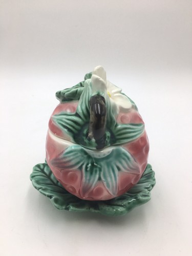 VIKING HAND MADE STRAWBERRY JAM POT JAPAN