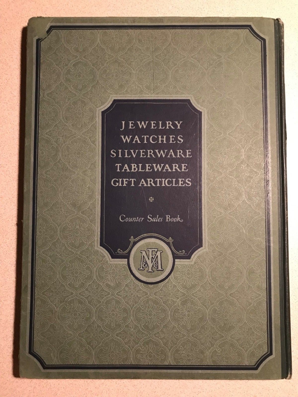 Marshall Field & Company 1924-1925 Catalogue Counter Sales Book W/ Ring Sizer +