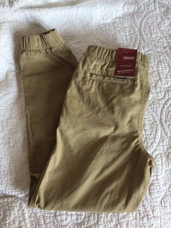 khaki joggers for school