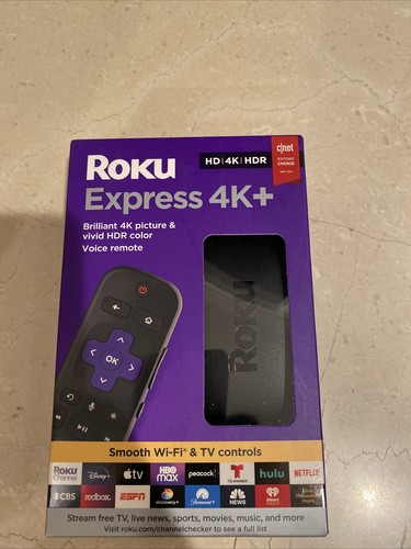 Roku Express 4K+ 2021 | Streaming Media Player HD/4K/HDR wit
