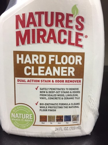 Nature's Miracle Dual Action Hardwood Floor Cleaner 24 Oz