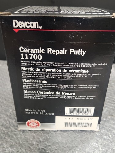 🆕️ *OLD STOCK* Devcon 11700 Ceramic Repair Putty 3lb ⚡️🇺🇸 SHIP+WARRANTY 