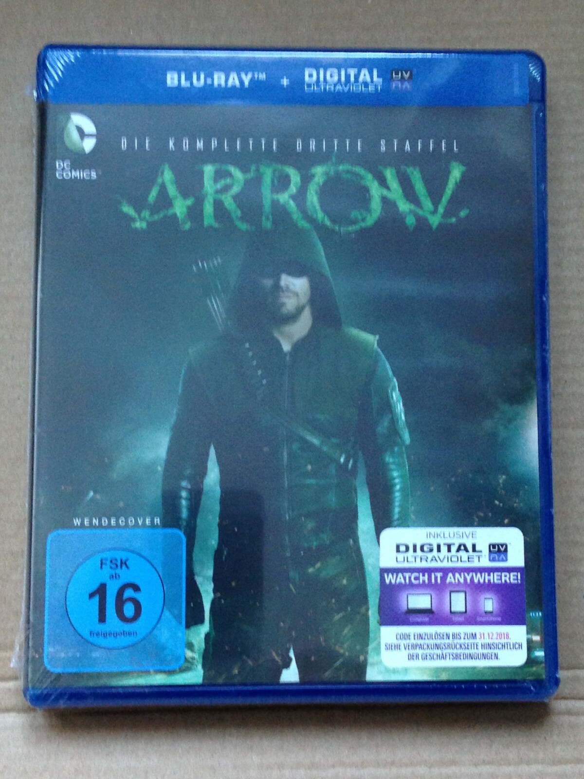 Arrow 3. Staffel mit Comicheft (2015) I 4xBlu-ray I NEU OVP