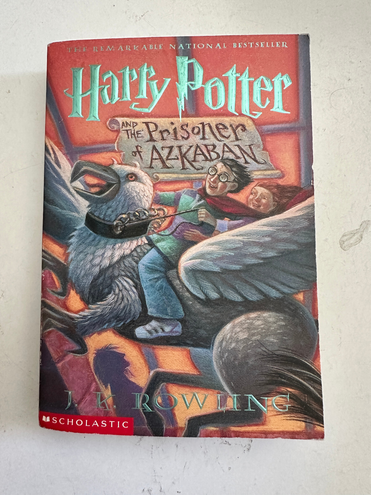 HARRY POTTER AND THE PRISONER OF AZKABAN BOOK J.K.ROWLING