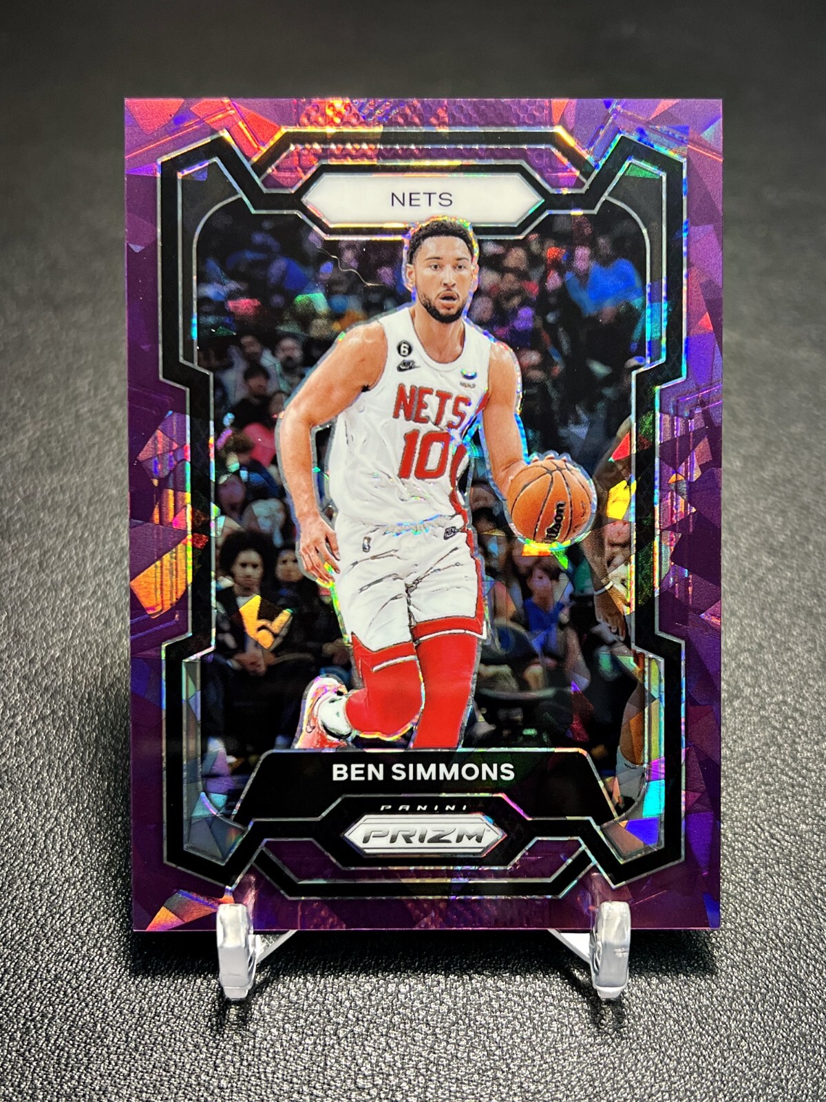 2023-24 Prizm Basketball Purple Ice /149 Ben Simmons