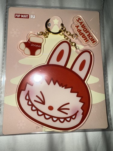 POPMART☆ THE MONSTERS HIGHLIGHT SERIES HAPPINESS KEYRING Pop Mart Labubu Plush Doll Keychain, HAPPINESS The Monsters