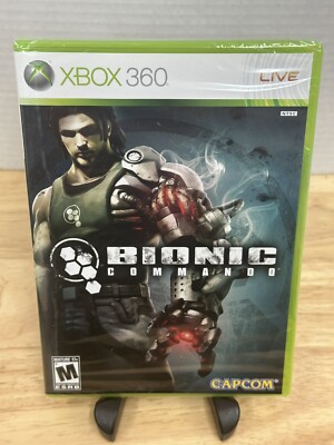 Bionic Commando (Microsoft Xbox 360) -Brand New -Factory Sealed