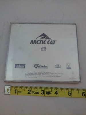 02 03 Arctic Cat Snowmobile service manual catalog CD new 4 stroke sealed repair