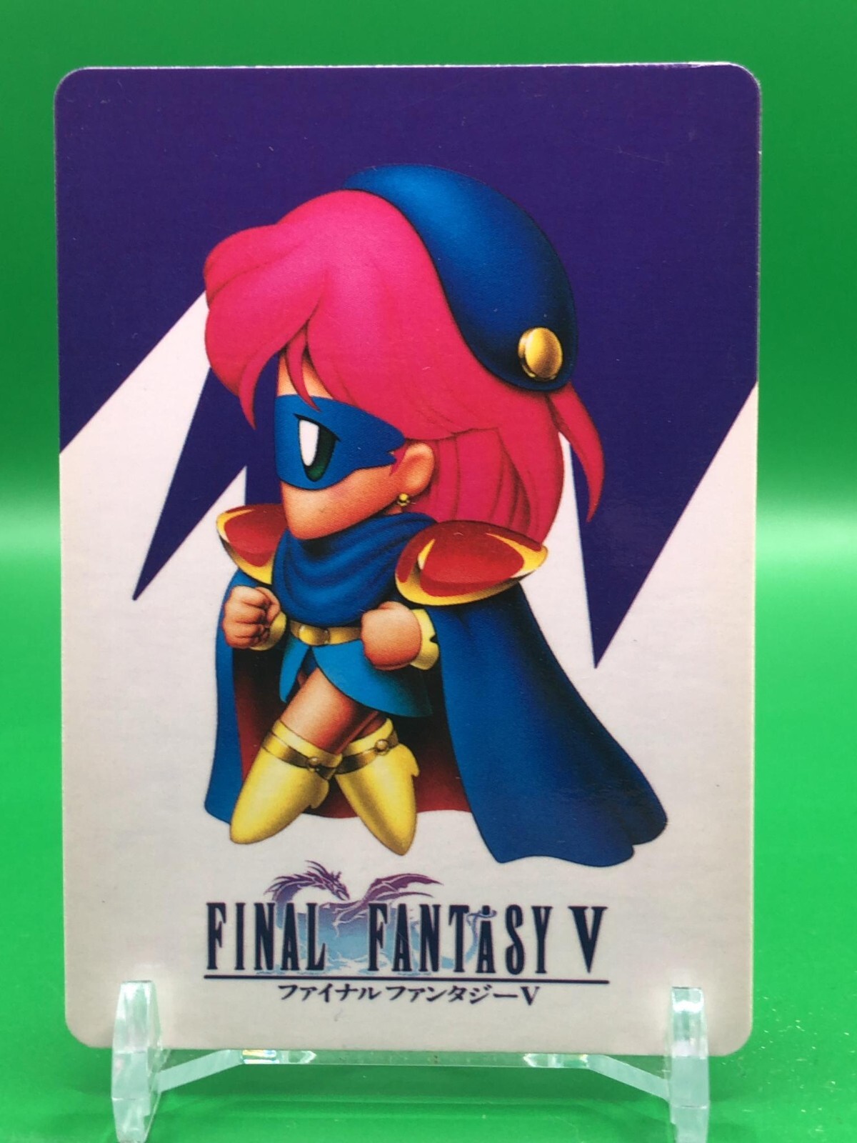 Renaページ Blue Mage Rena Final Fantasy 5 36 Card Square 1992 Japanese