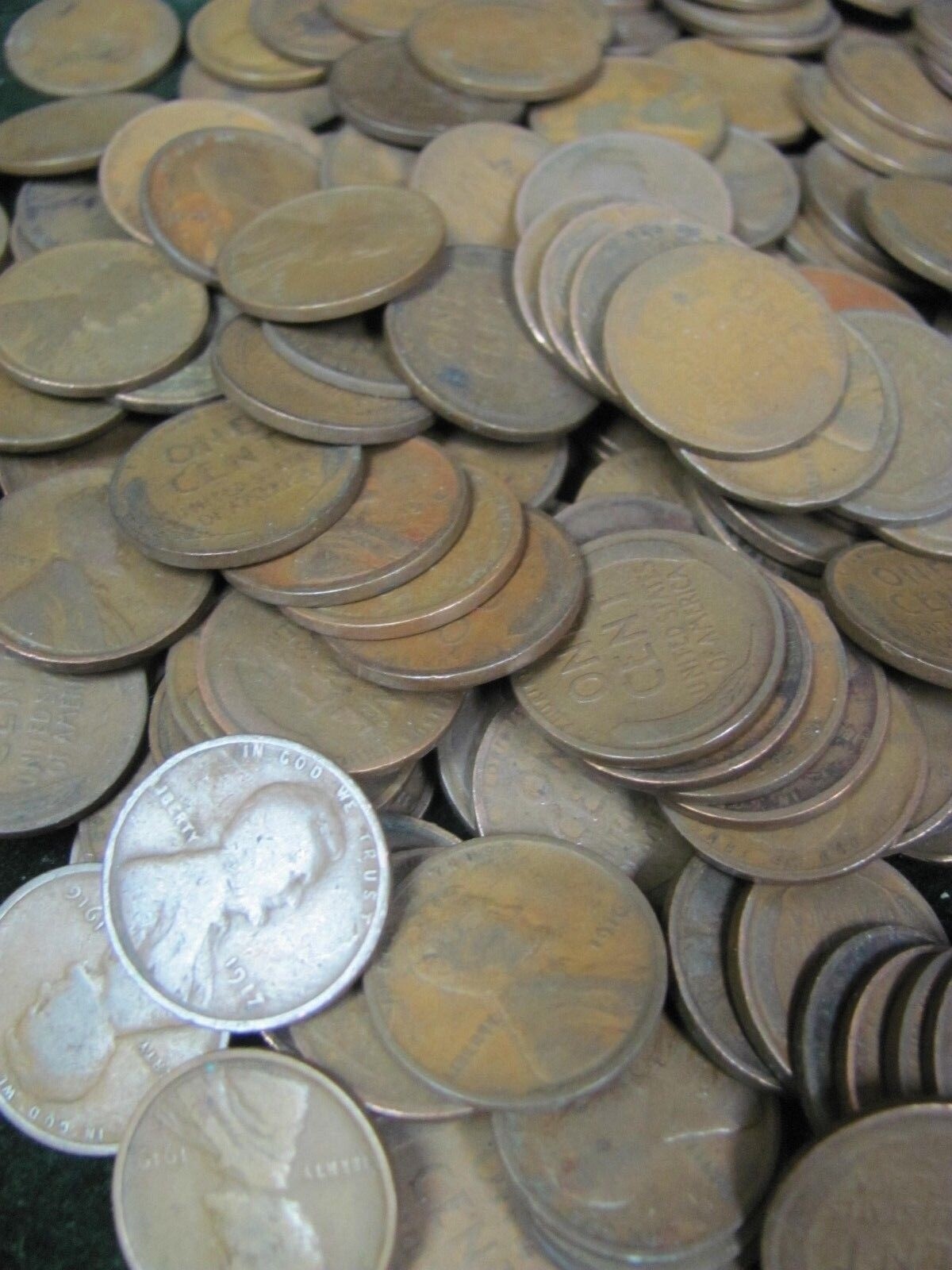 5,000 Unsearch Pennies 60-2,000 Yrs Old Free Large Cent & Roman Penny in ea lot