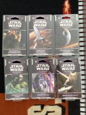 STAR WARS LCG The Card Game Ahsoka FFG Opposition Cycle Complete Sealed/mint